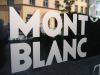 Fensterbeschriftung von Mont Blanc in Mnchen von 089 Werbung 