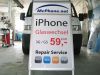 iPhone Schild in Mnchen von 089 Werbung