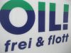 Beschriftung fr OIL in Mnchen